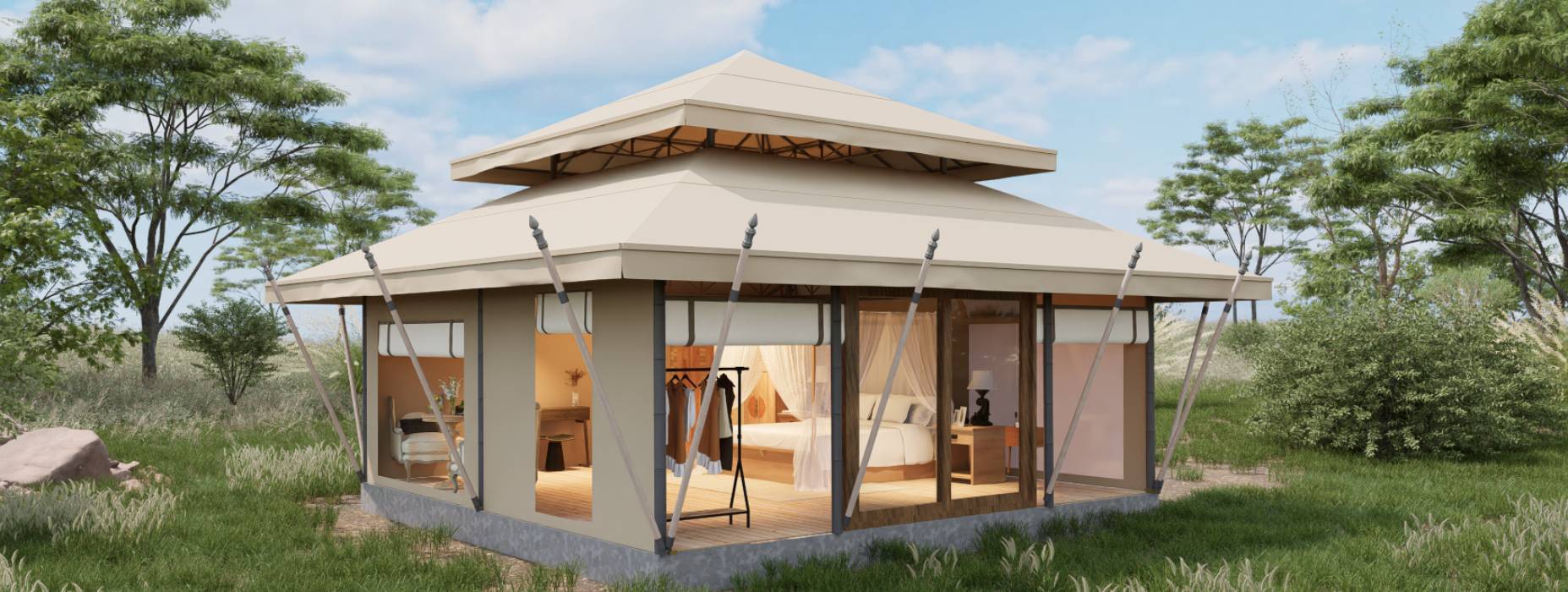 高台县户外野奢帐篷